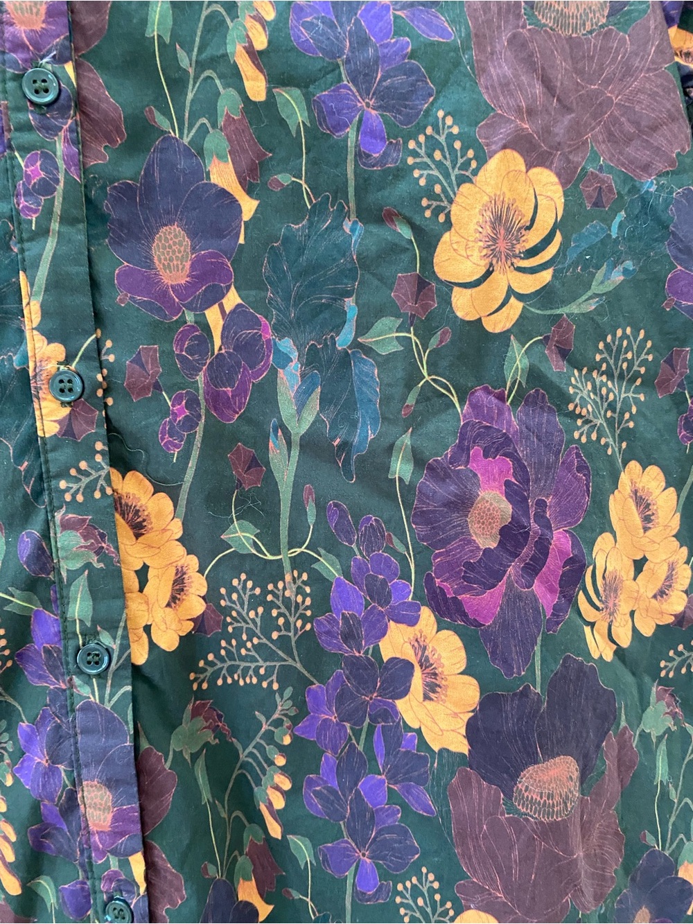 Hyacinth House Dress Spring Florals Cottagecore Spring Wedding Guest Dress Med - Picture 3 of 10